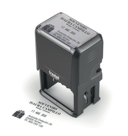 4724 - Trodat Printy with date (4 lines - 40mm x 40mm)