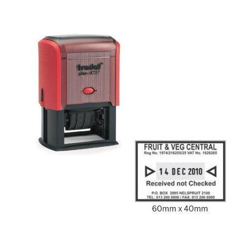 4727 - Trodat Printy with Date (6 lines - 60mm x 40mm)