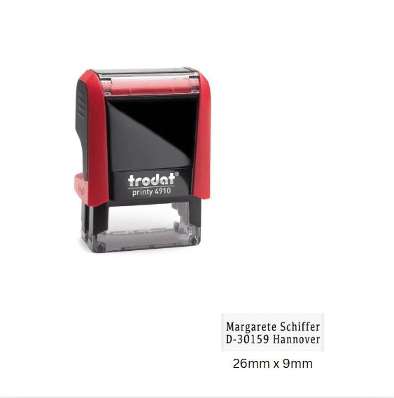 4910 - Trodat Printy (2 lines - 26mm x 9mm)