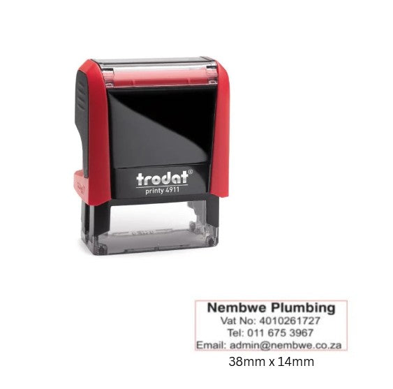 4911 - Trodat Printy (4 lines - 38mm x 14mm)