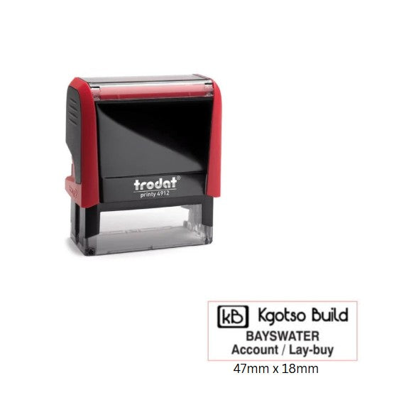 4912 - Trodat Printy (5 lines - 47mm x 18mm)