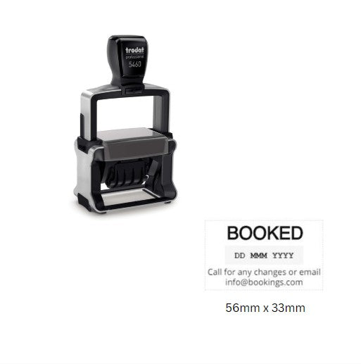 5460 - Trodat Professional Dater Stamp (56mm x 33mm)