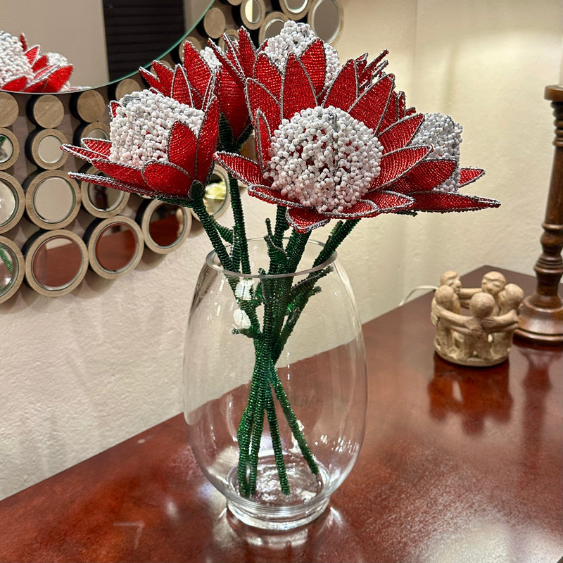 Beaded Wire Protea