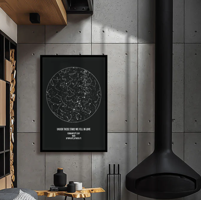 Star Map - Black SMP3