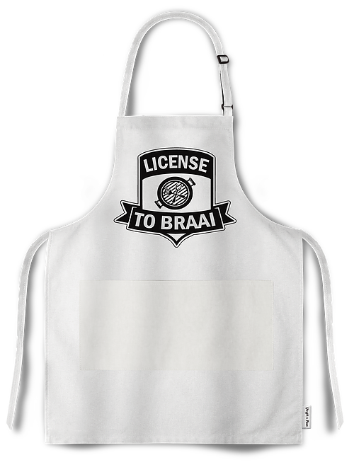 Apron - License to braai