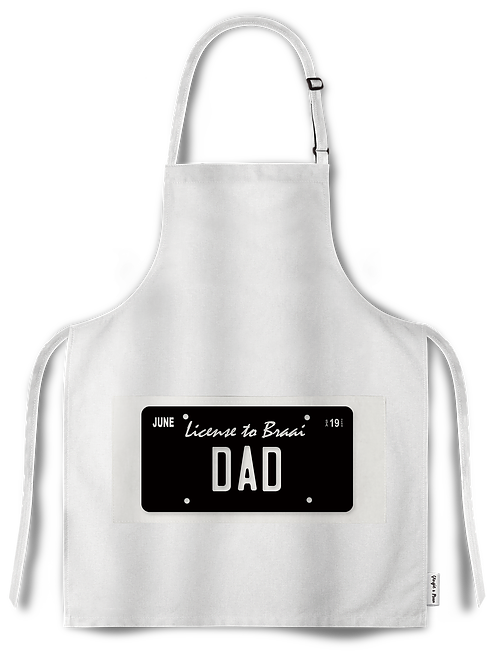 Apron - License to Braai Dad