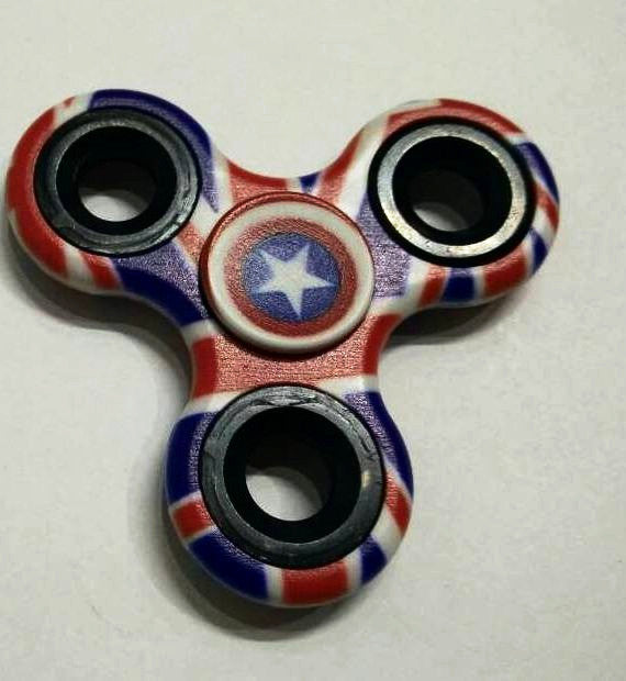 Fidget Spinner Tri Spinner Unique Designs Honeybunch