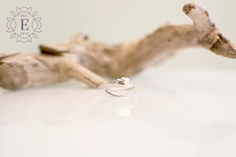 Sterling Silver Angel Ring