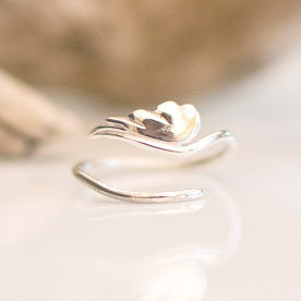 Sterling Silver Angel Ring