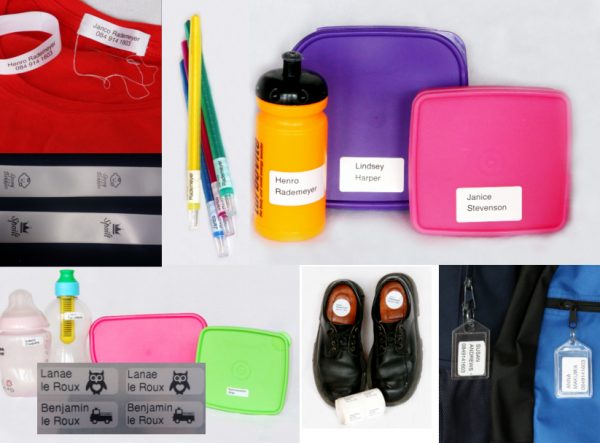 Combo - Jumbo pack with Sew on (White with black)