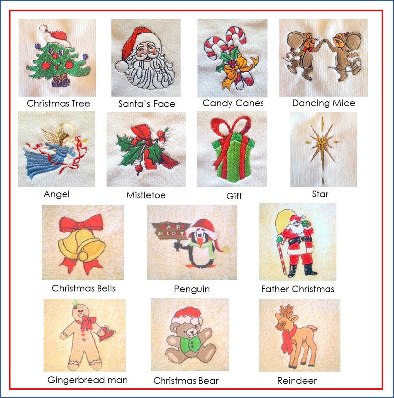 Christmas Stockings - Personalised (with additional wording)