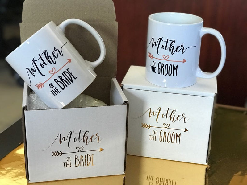 Bridal party mugs