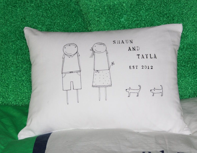 Custom Made Cushions for Couples