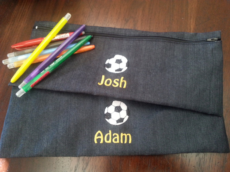 Personalised Pencil Bags (Single bag)