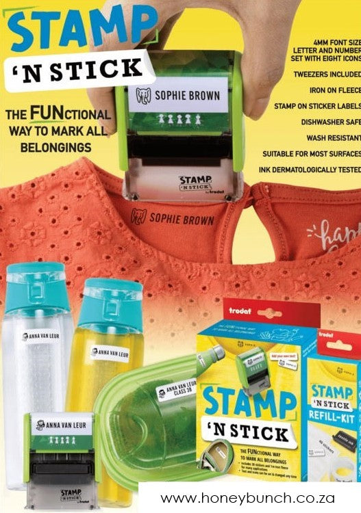 Stamp ‘n Stick - Create your own stamp!