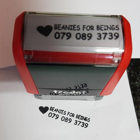 Trodat Clothing Stamp - made to order (Save R40)