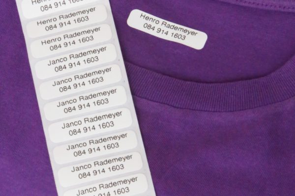 Clothing Labels - Iron on (100) - Save R60