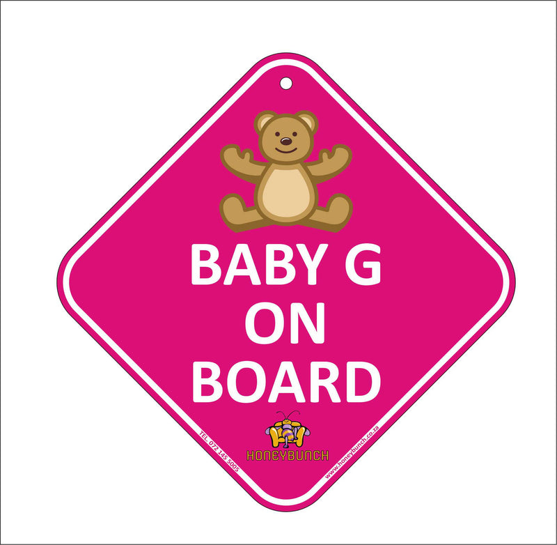 Create your Own On Board Sign