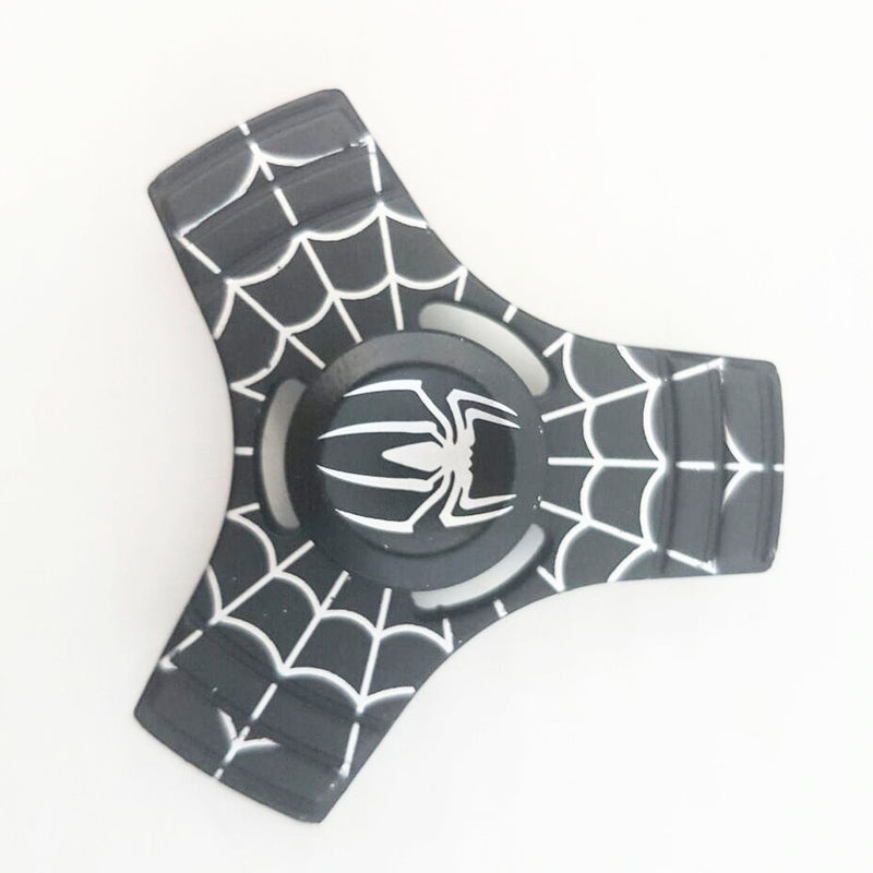 Spiderman Metal Spinner - Black