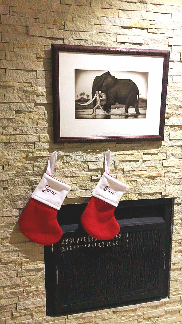 Christmas Stockings - Personalised (just text, no pic)