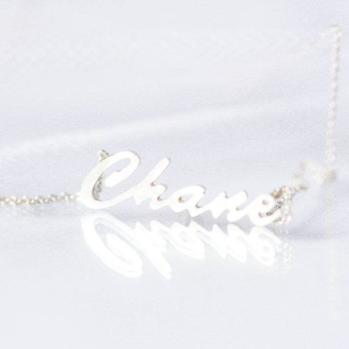 Sterling Silver Name Necklace