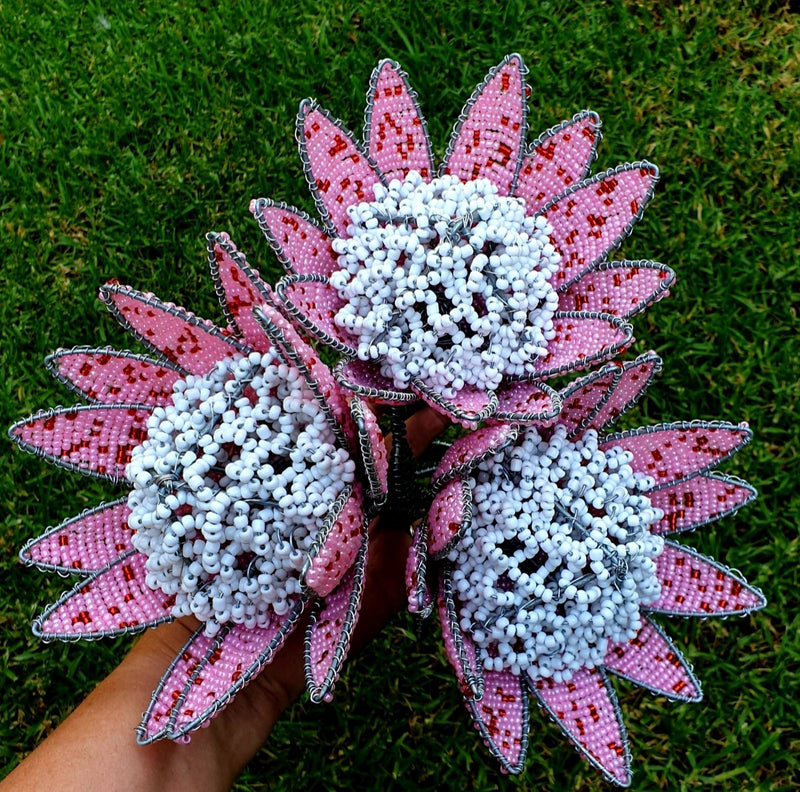 Beaded Wire Protea
