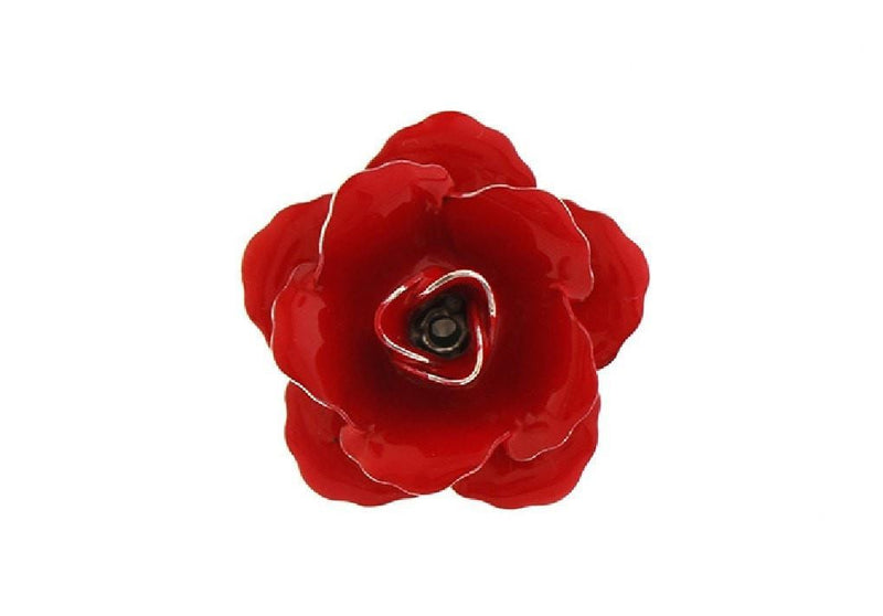 Lapel Badge - Red Rose
