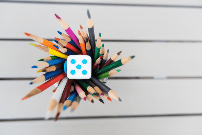 Stress / Fidget Cube - Aqua Grande