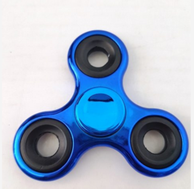 Fidget Spinner / Tri-Spinner - Metallic Plain Colours