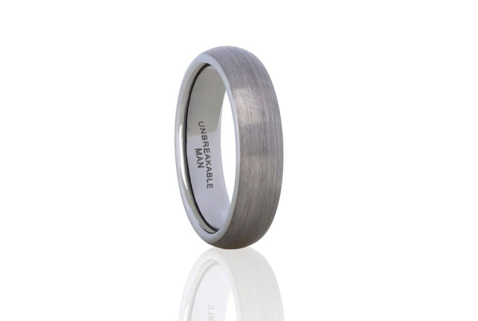 Unbreakable man deals tungsten rings