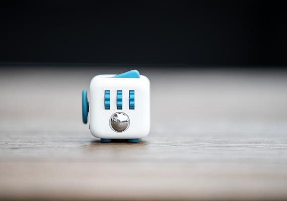 Stress / Fidget Cube - Aqua Grande