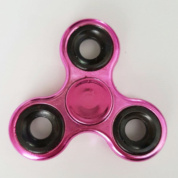 Fidget Spinner / Tri-Spinner - Metallic Plain Colours