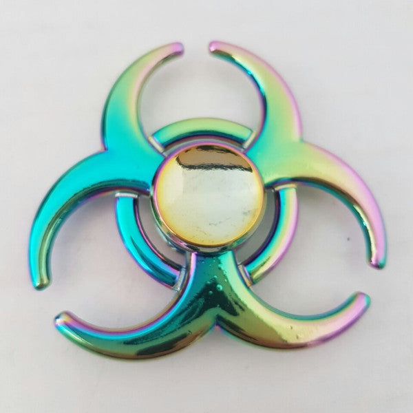 Aluminium  Spinner - Multi Colour Tr-Circle