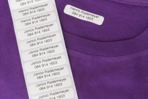 Clothing Labels - Iron on (50)