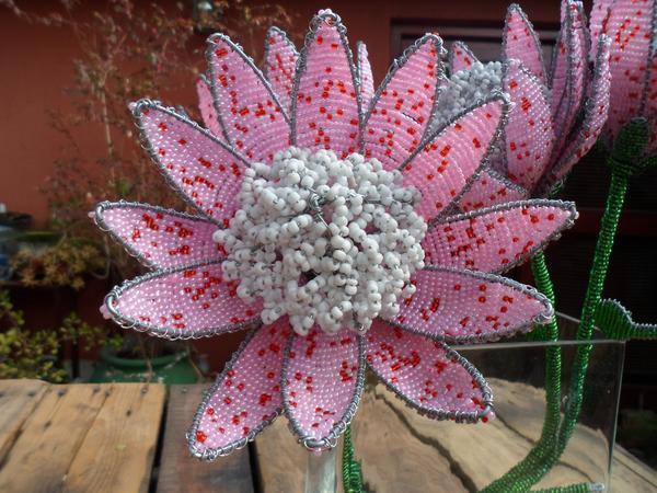 Beaded Wire Protea
