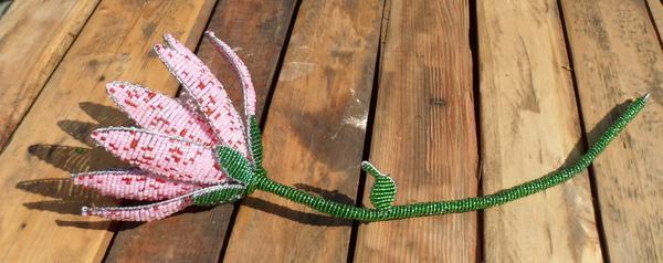 Beaded Wire Protea