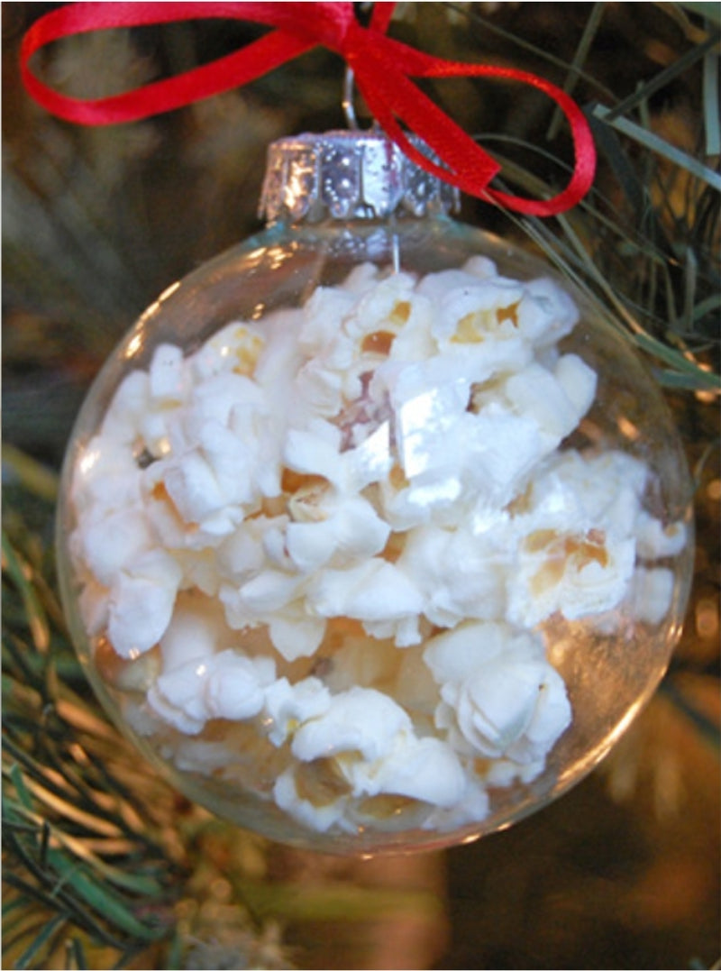 Christmas Bauble - fill your own clear perspex bauble! (no print)