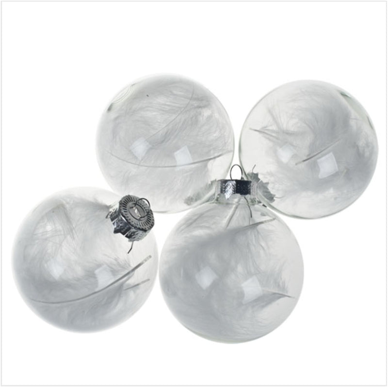 Christmas Bauble - fill your own clear perspex bauble! (no print)