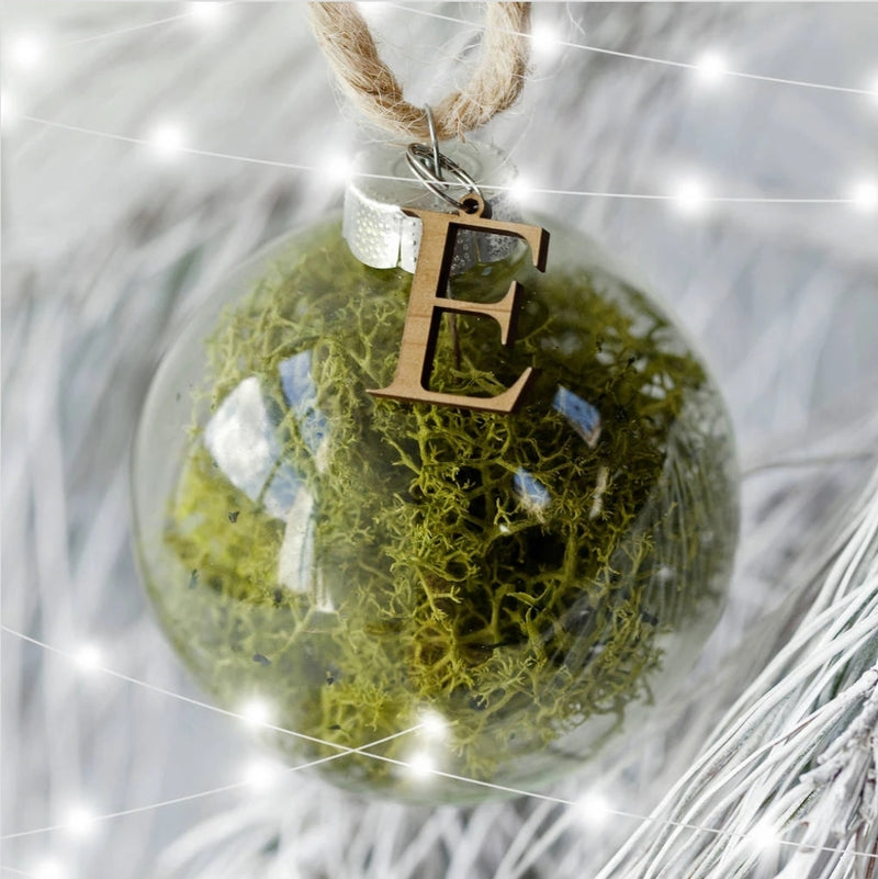 Christmas Bauble - fill your own clear perspex bauble! (no print)