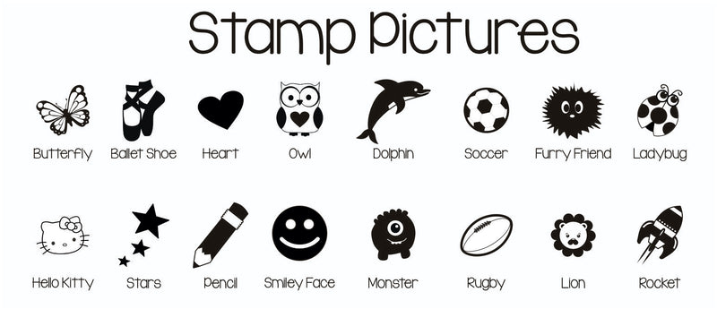 Clothing Stamp - made to order (Save R40)