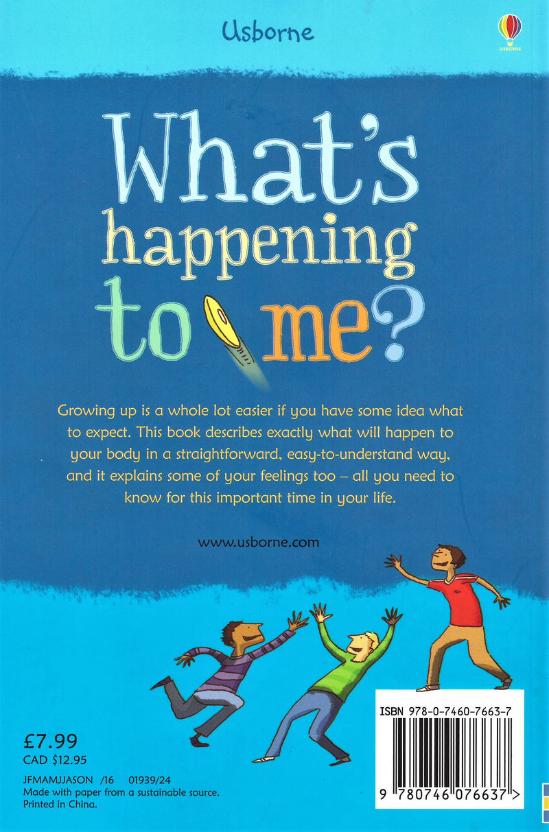 "What's happening to me?" - a book for boys