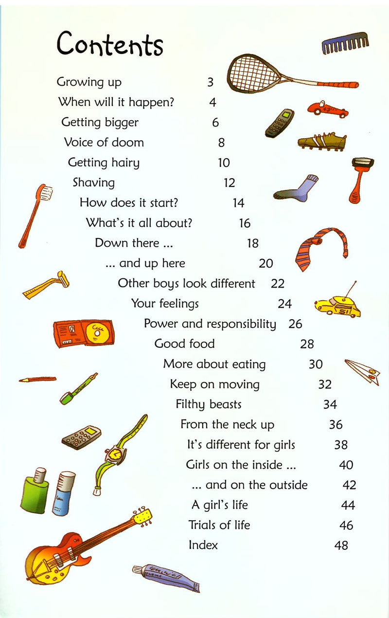 "What's happening to me?" - a book for boys