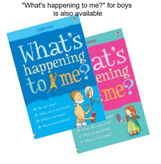 "What's happening to me?" - a book for girls