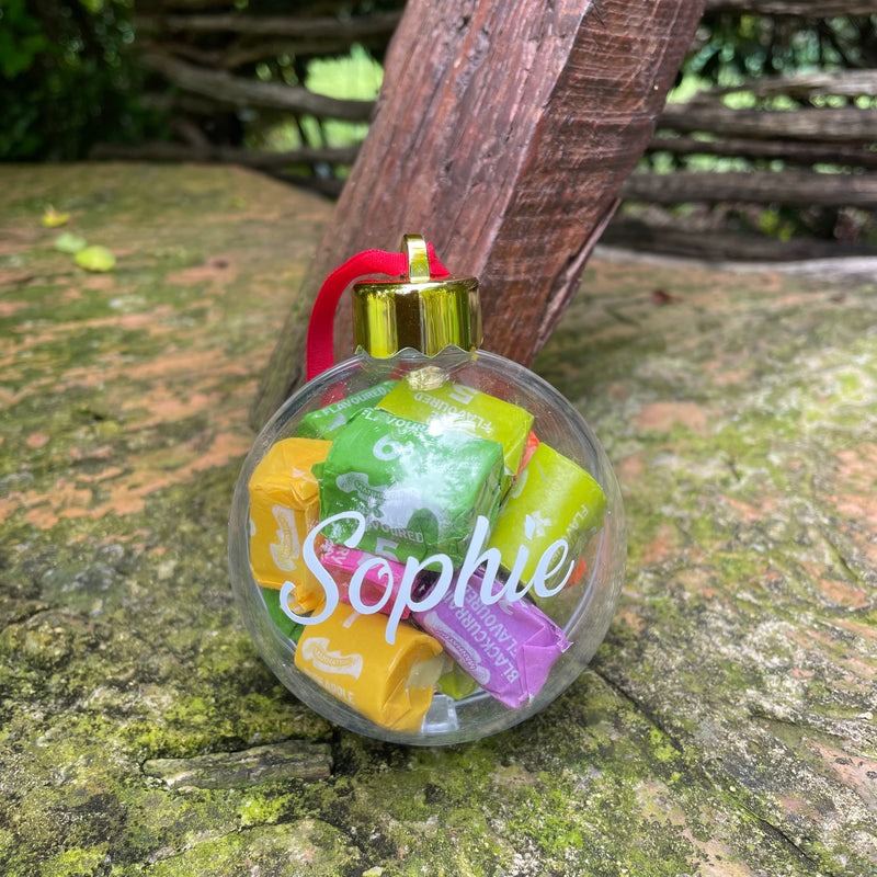 Bauble - Personalised with Chewy Sweets