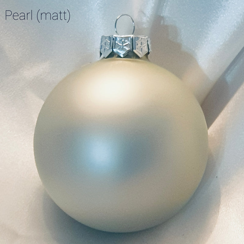 Christmas baubles for pets (glass - various colours)