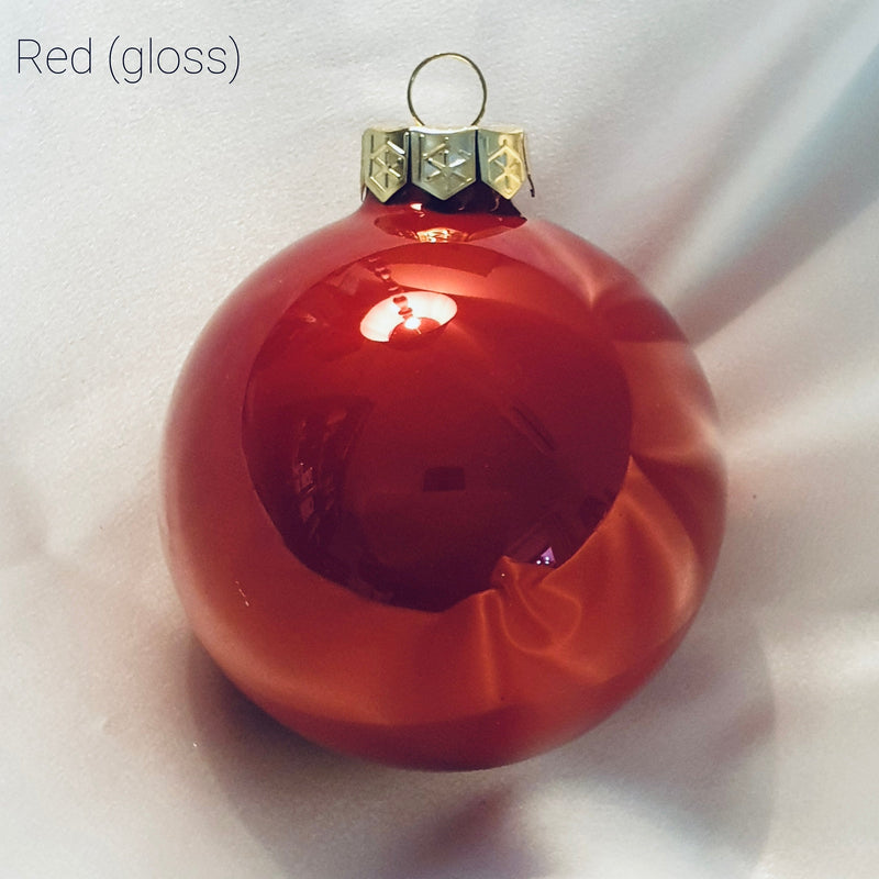 Christmas Bauble for special events- Personalised - Glass
